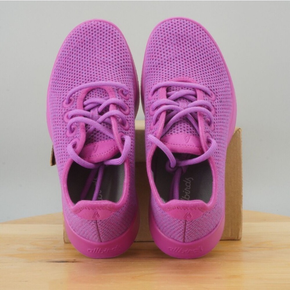 NEW Allbirds Tree Runners Women's Size 6 Shoes Purple Pink Comfort Sneakers NEW